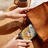 Diamond Painting Girl Flower Wallet Diamond Painting Card Holder Coin Purse
