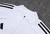 Joyfball 2025/2026 Germany Long Zipped Jacket White Football Jersey 1:1 Thai Quality 