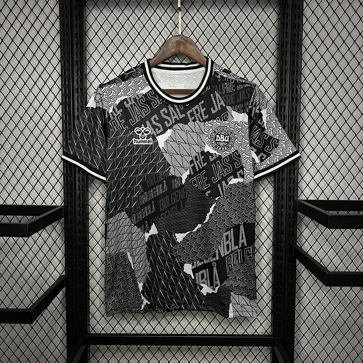 2024 Denmark European Championship pre-match training jersey