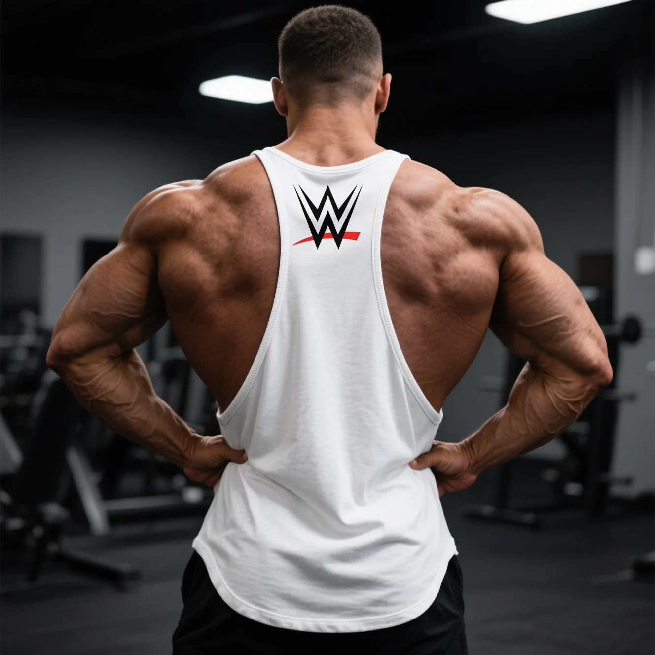 Large Size Loose Comfortable Breathable Vest Top Fitness Sports Wrestling Fighting Vest / TECHWEAR CLUB / Techwear