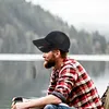 Sun Visor Hat Retractable Brim Mesh Baseball Cap Fishing Hat for Men and Women