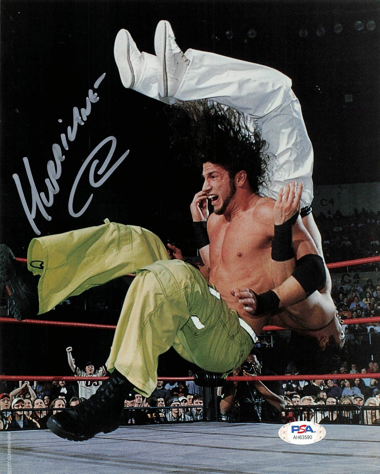 Gregory Helms The Hurricane signed 8x10 Photo Poster painting PSA/DNA COA WWE Autographed