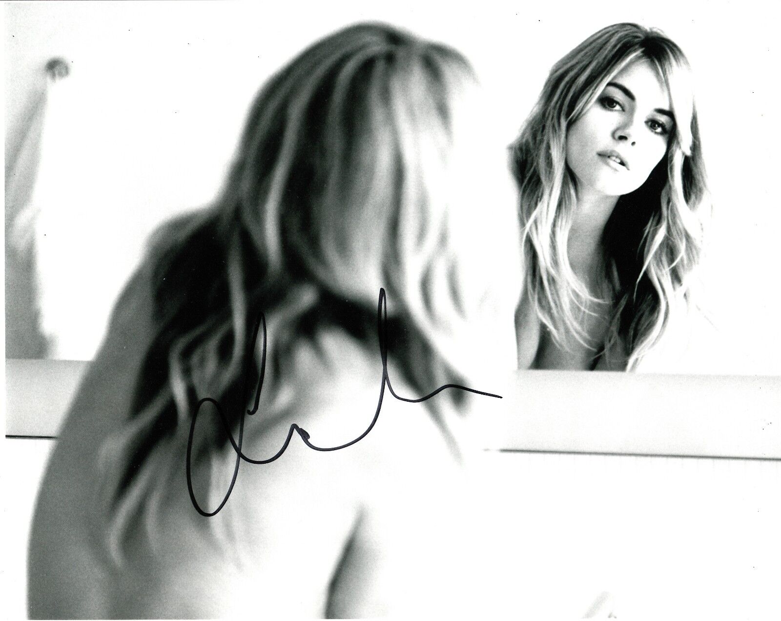 SIENNA MILLER SIGNED SEXY Photo Poster painting UACC REG 242 (3)