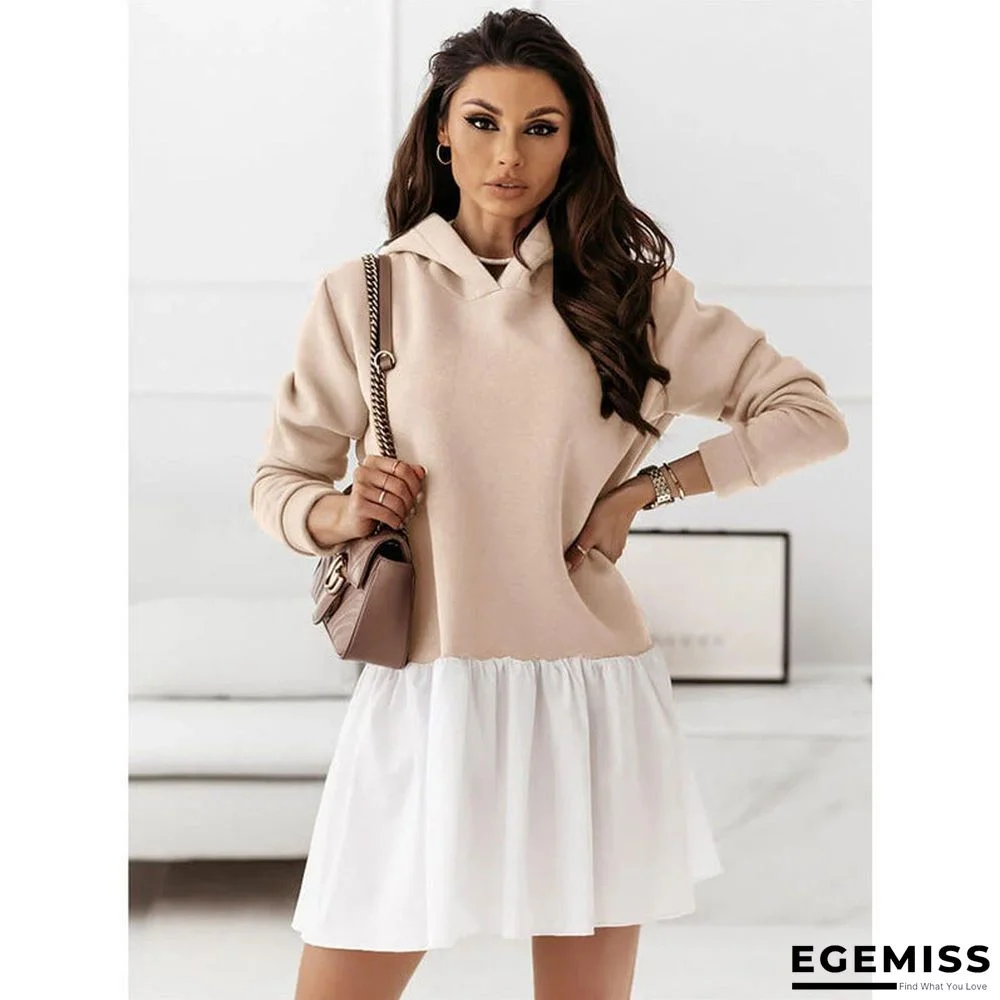 Hooded Patchwork Dress | EGEMISS