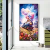 (40*70cm)Train - Full Round Drill Diamond Painting