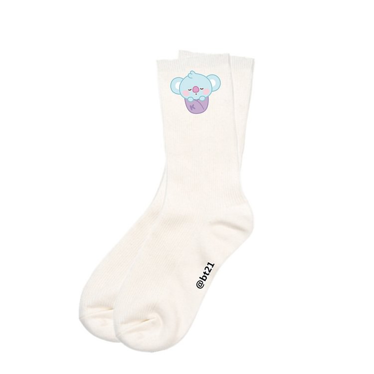 BT21 Sleeping Baby Cute Socks