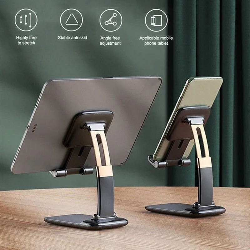 2021 Mobile Phone Holder Stand for iPhone Xiaomi Phone Holder Foldable Mobile Phone Stand Desk for iPad Tablet Desk Holder