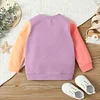 Kid Baby Autumn Girls Letter Sweatshirts