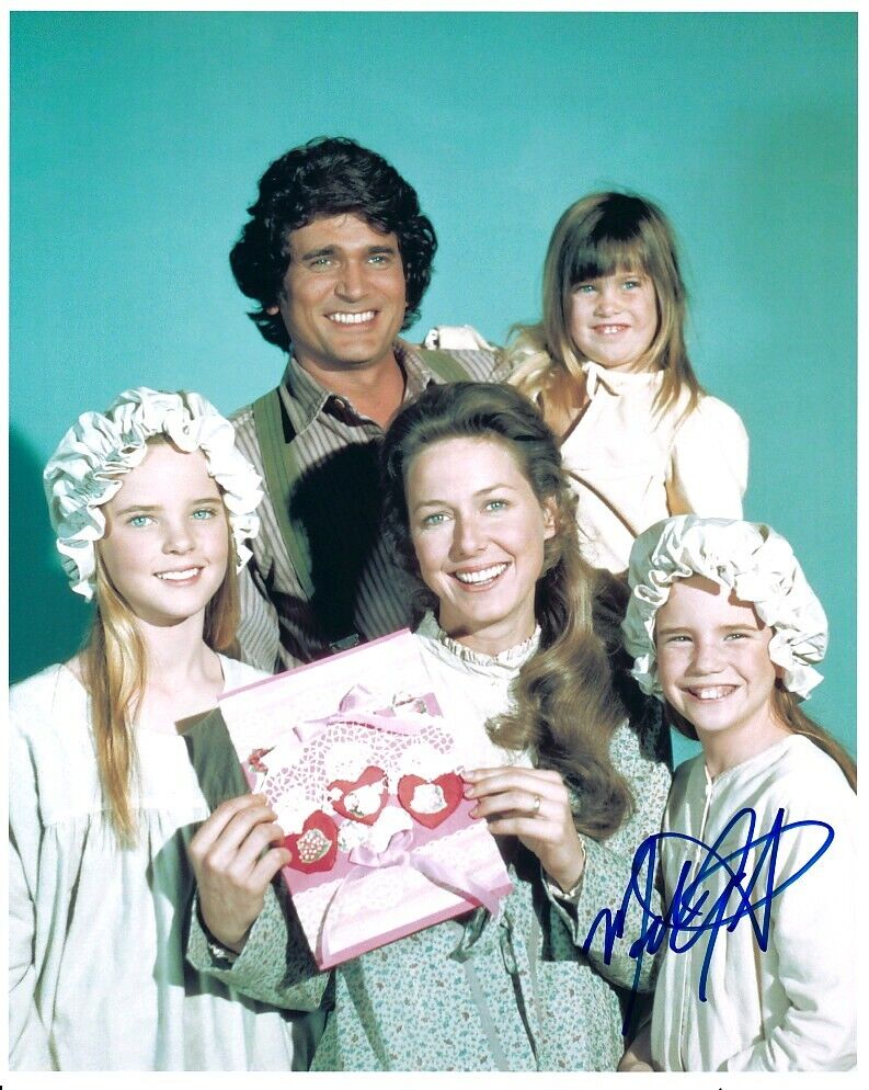 MELISSA GILBERT signed LITTLE HOUSE ON PRAIRIE 8x10 w/ coa BEST FAMILY PORTRAIT