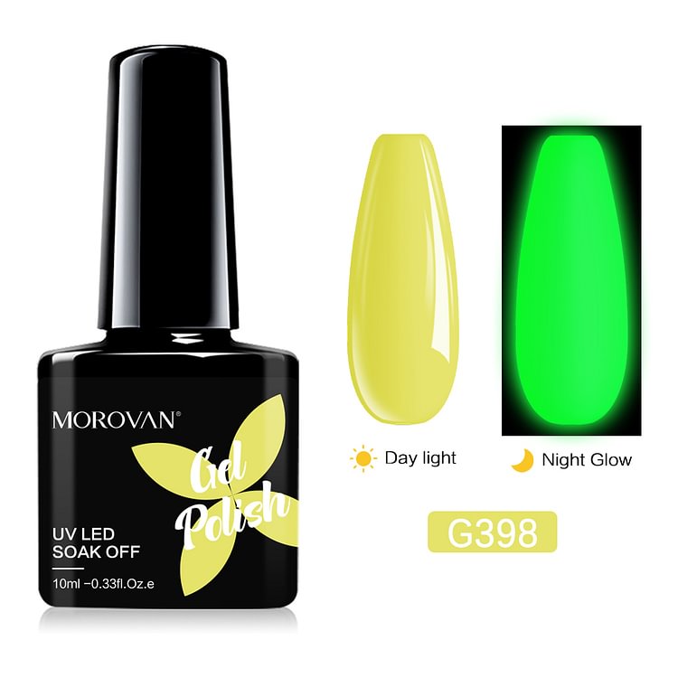 Morovan Lemon Luminous Gel Nail Polish G398