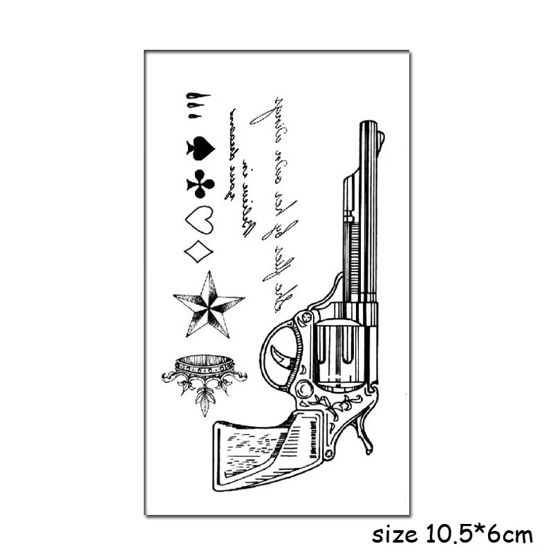 Temporary Tattoo Stickers Sexy Cross English Alphabet Line Fake Tatto Waterproof Tatoo Hand Leg Belly Small Size for Women Men