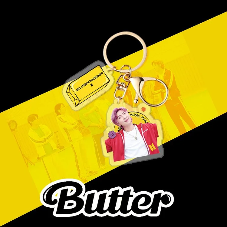 방탄소년단 Butter Summer Keychain