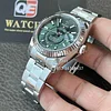 Rolex Sky-Dweller m336934-0001 Stainless steel Green Dial Oyster Bracelet 42mm Super Clone