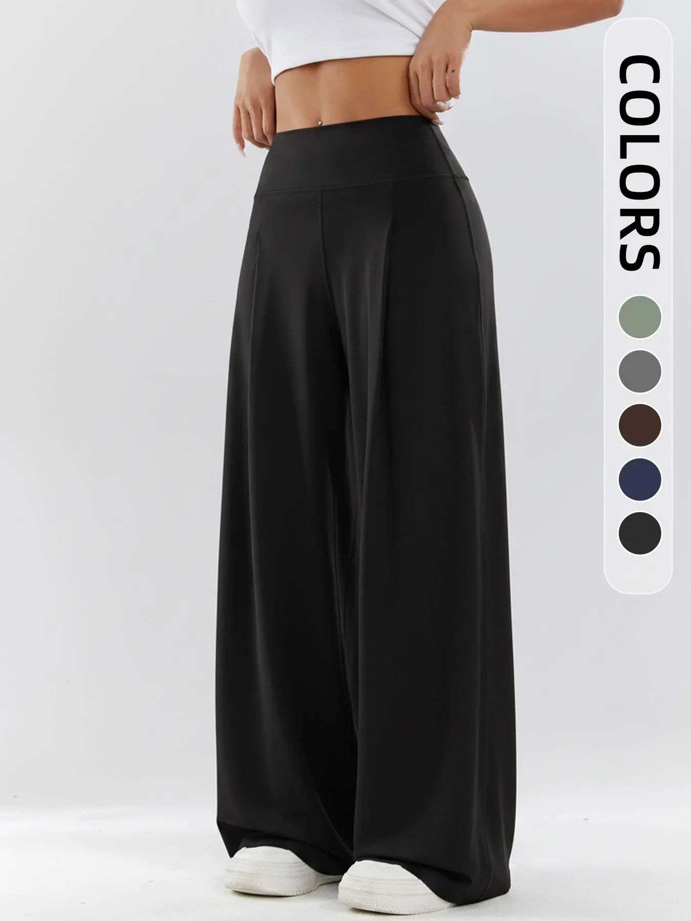 Women's Outdoor Sporty Loose Pants, High Street Style, for Daily Wear and Sports