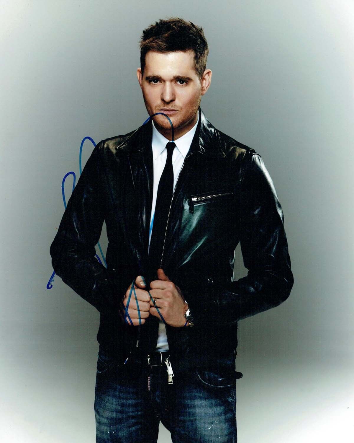 Michael BUBLE SIGNED Autograph 10x8 Music Photo Poster painting 5 AFTAL COA Canadian Singer