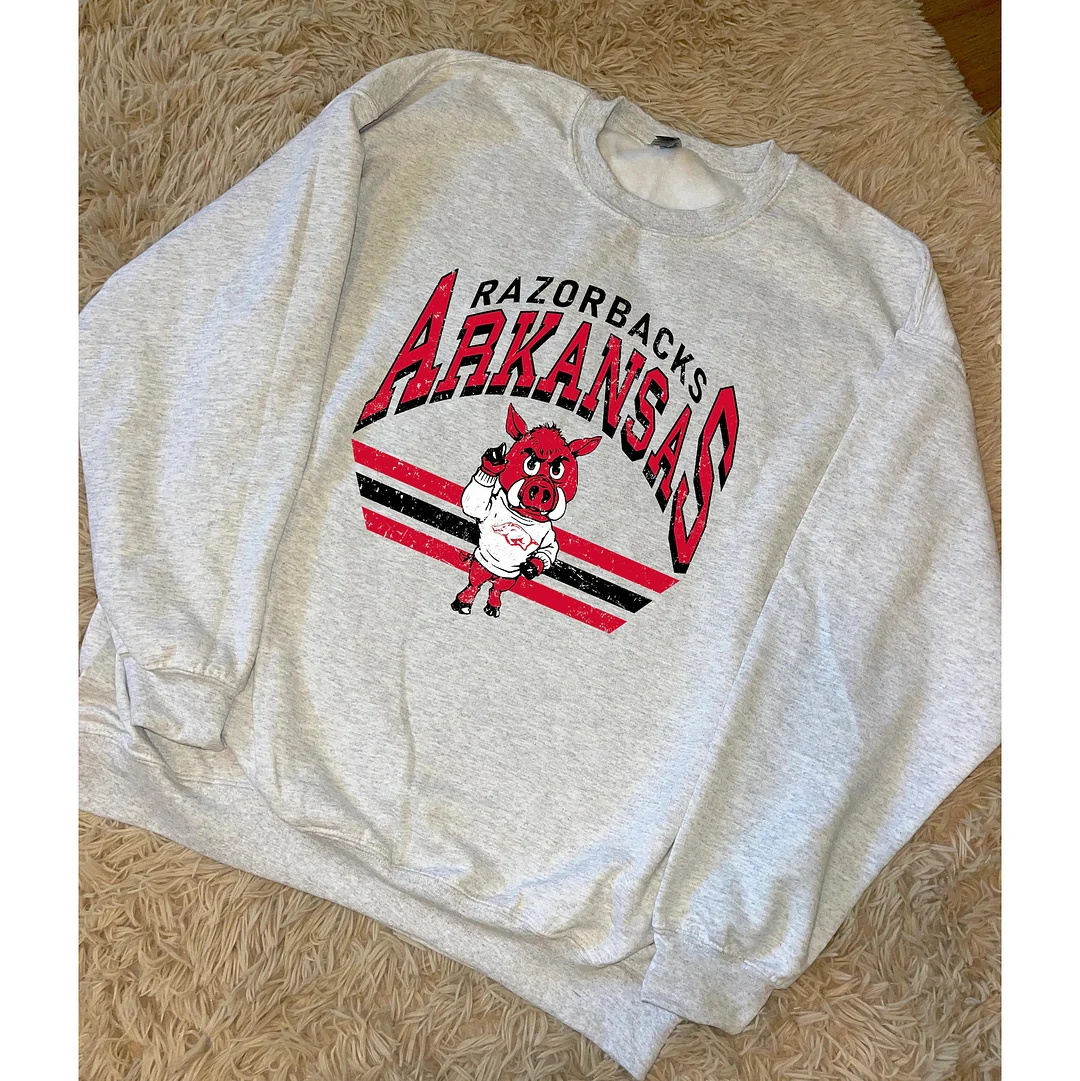 Arkansas Razorbacks Crewneck Sweatshirt