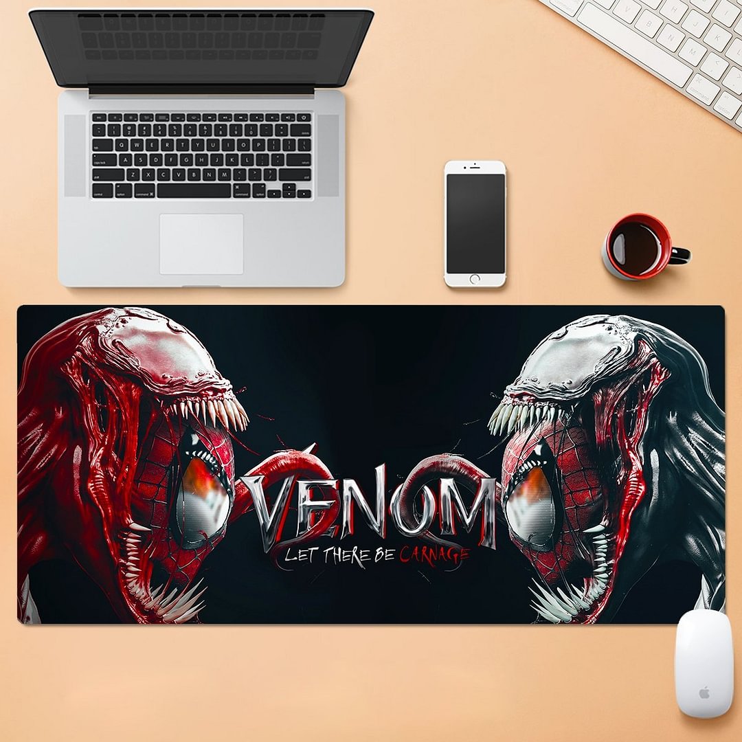 Venom Let There Be Carnage Mouse Pad Game Extended Large Mousepad