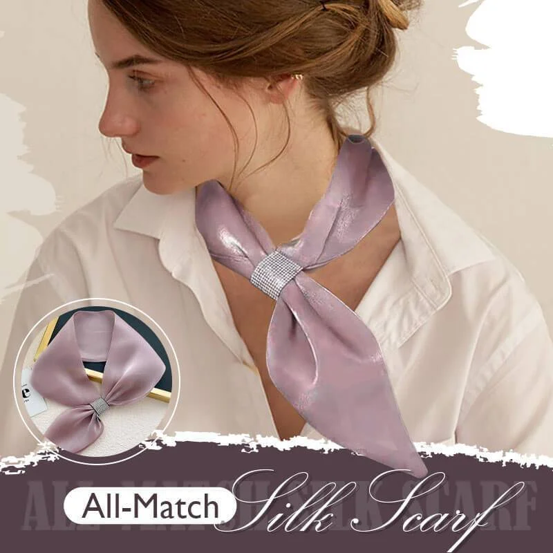 All-Match Silk Scarf