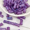 100PCS Delicate Shimmer Colorful Bamboo Joint Acrylic DIY Beads