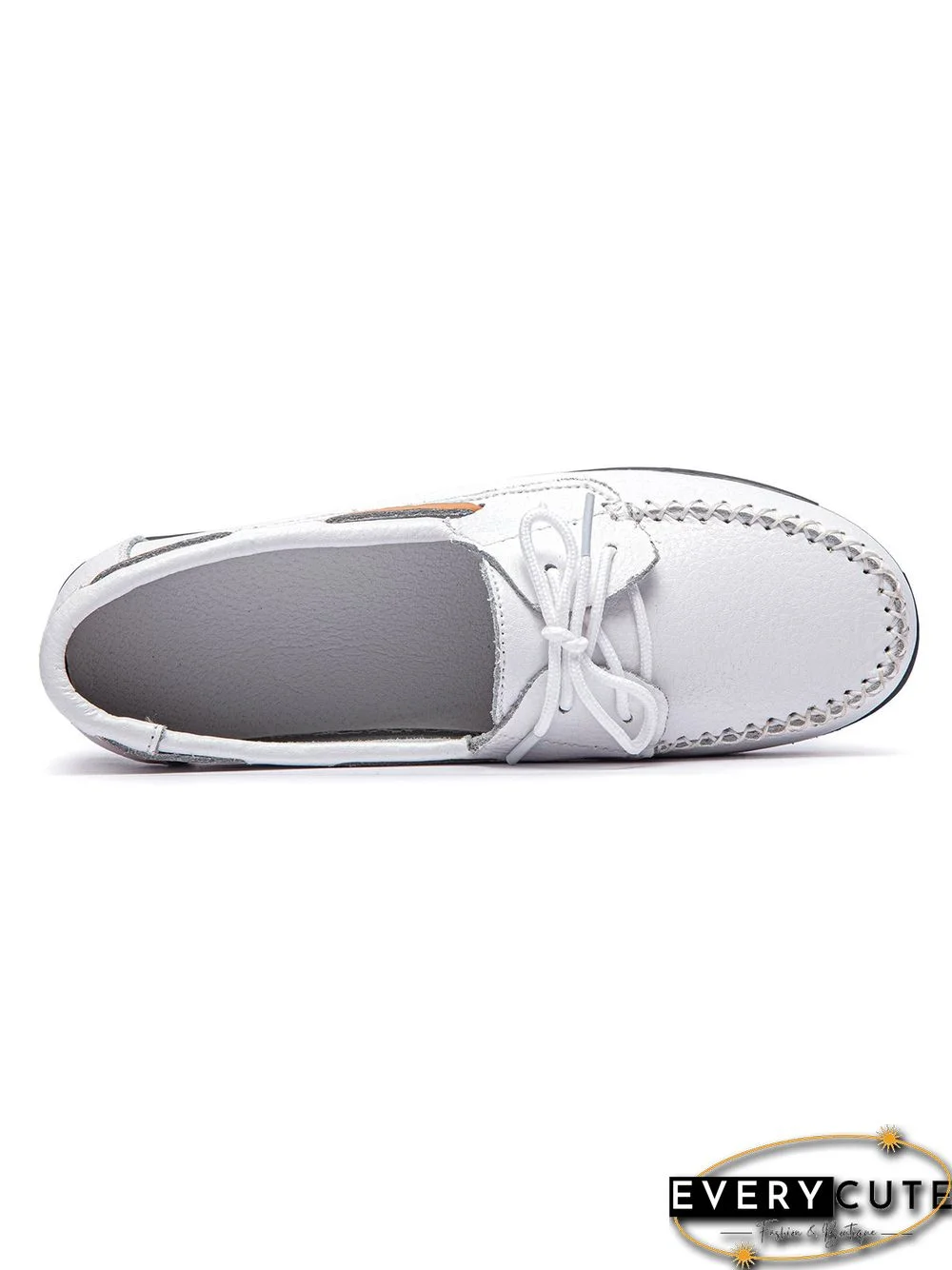 Retro Casual Simple Lace-up Flat Shoes