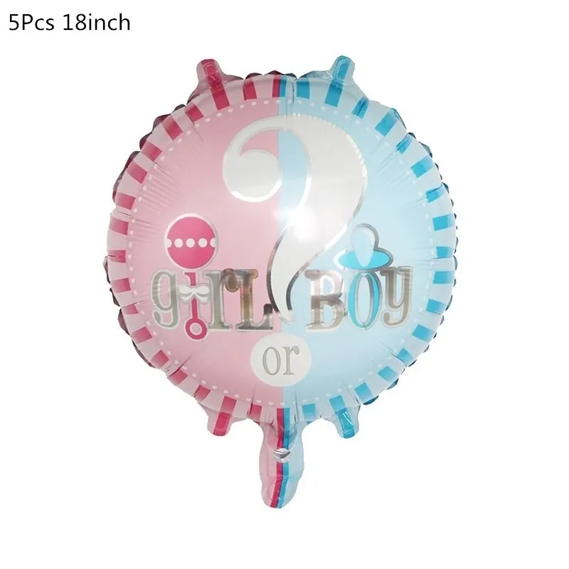 Gender Reveal Disposable Tableware Set Baby Shower Boy Or Girl Plate Napkin Tablecloth Gender Reveal Party Decorations Supplies