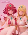 1/6 Scale Swimsuit Ver. Pyra & Mythra - Xenoblade Chronicles 2 Statue - Hanae Studio