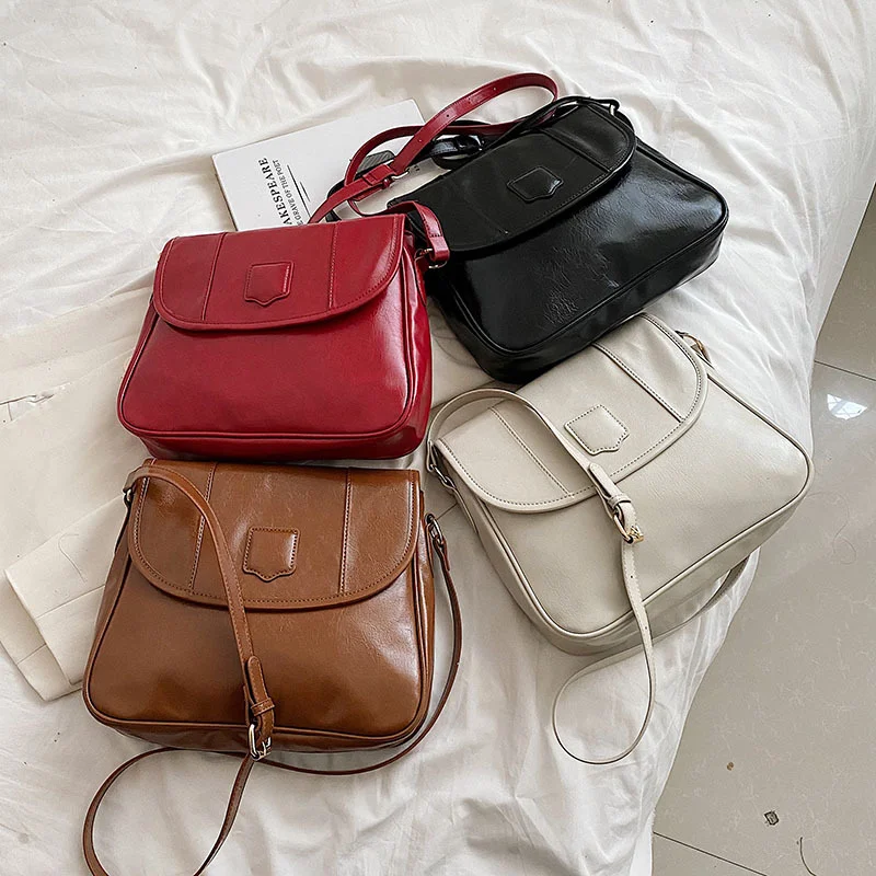 2024 New Niche Fashion Retro Large-capacity Briefcase