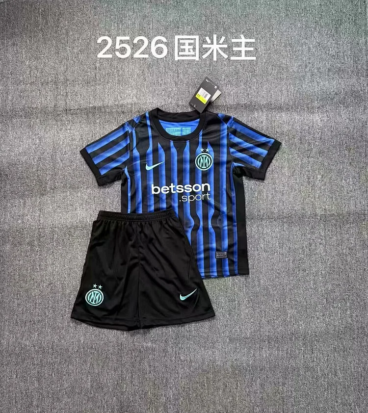 2025-26-Inter Milan Home-Jersey-Children's Kit