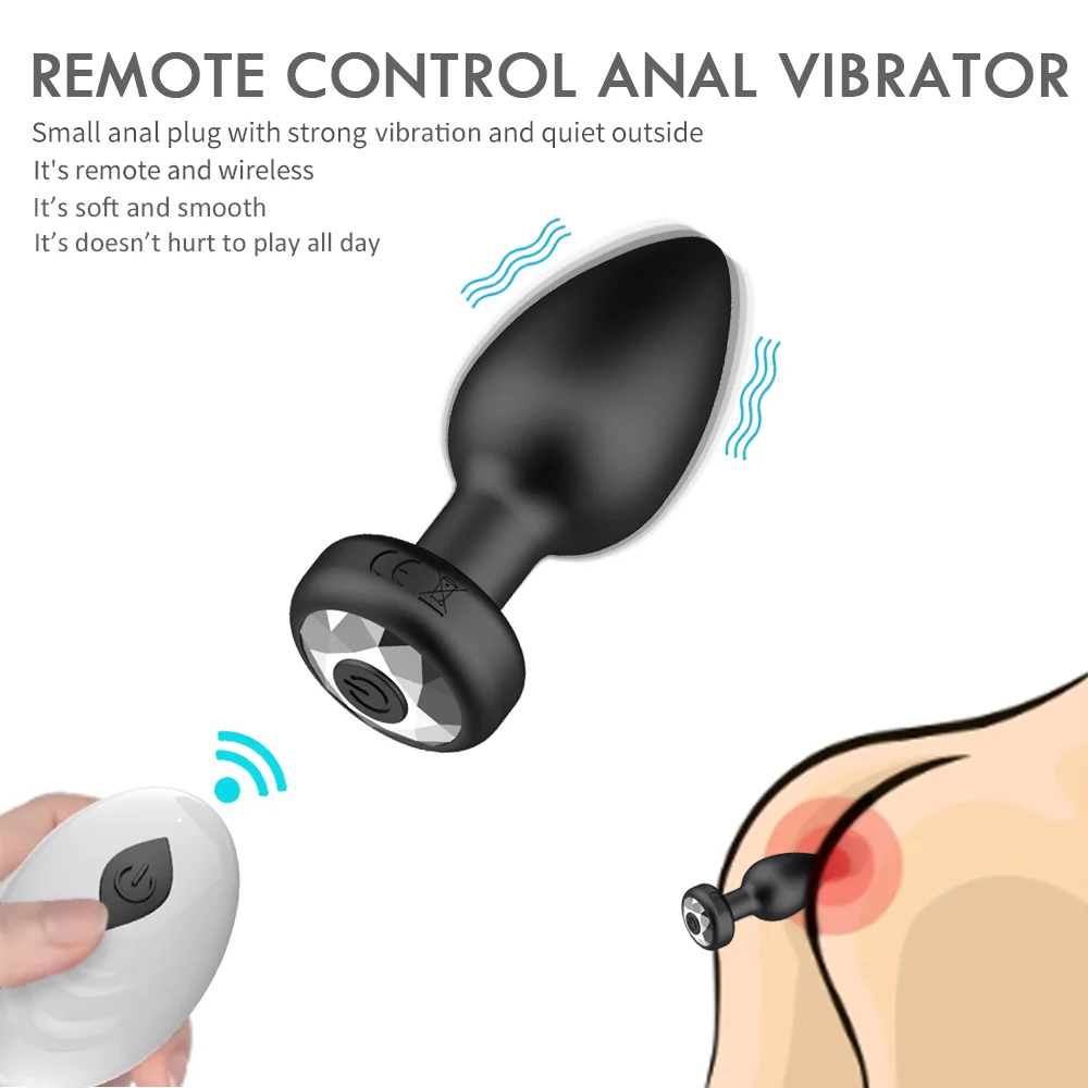 Inferno Remote Control Anal Plug