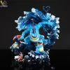 Evolution of Feraligatr Set - Pokemon Resin Statue - LD Studio