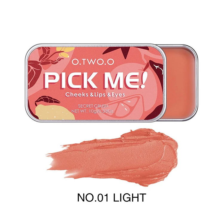 3 in 1 Eyeshadow, Lipstick and Blush Palette