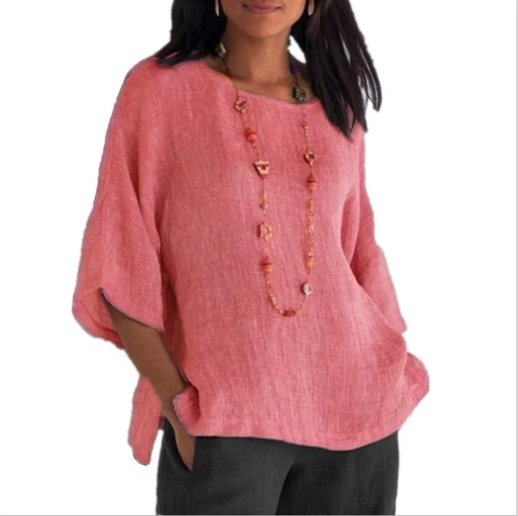 Casual Solid V Neck  Long Sleeve Buttoned Tops
