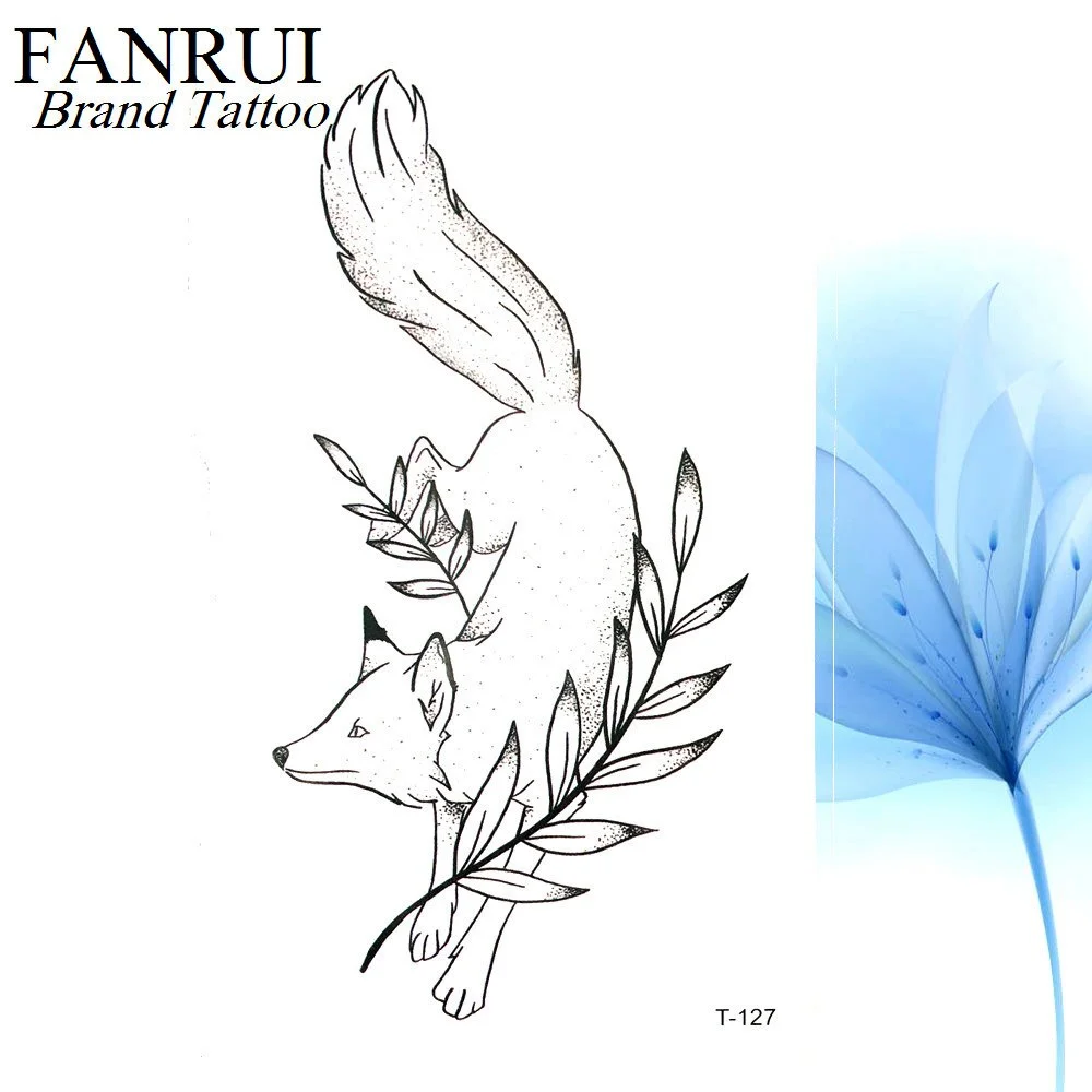 Summer Style Watercolor Feather Bird Temporary Tattoo Women Tribal Henna Fake Tattoo Men Body Arm Art Drawing 3D Tatto Stickers