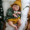 [Heartbeat & Sound] 20" Lifelike Reborn Painted Hair Girl Baby Doll Named Remar, Gifts For Kids - RBBI-Myrebornbabydoll&reg; Myrebornbabydoll&reg;