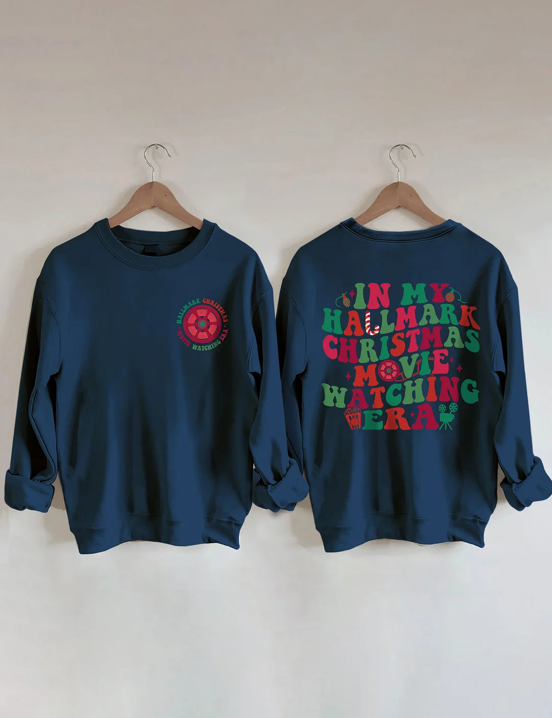 Christmas Movie Watching Era Sweatshirt