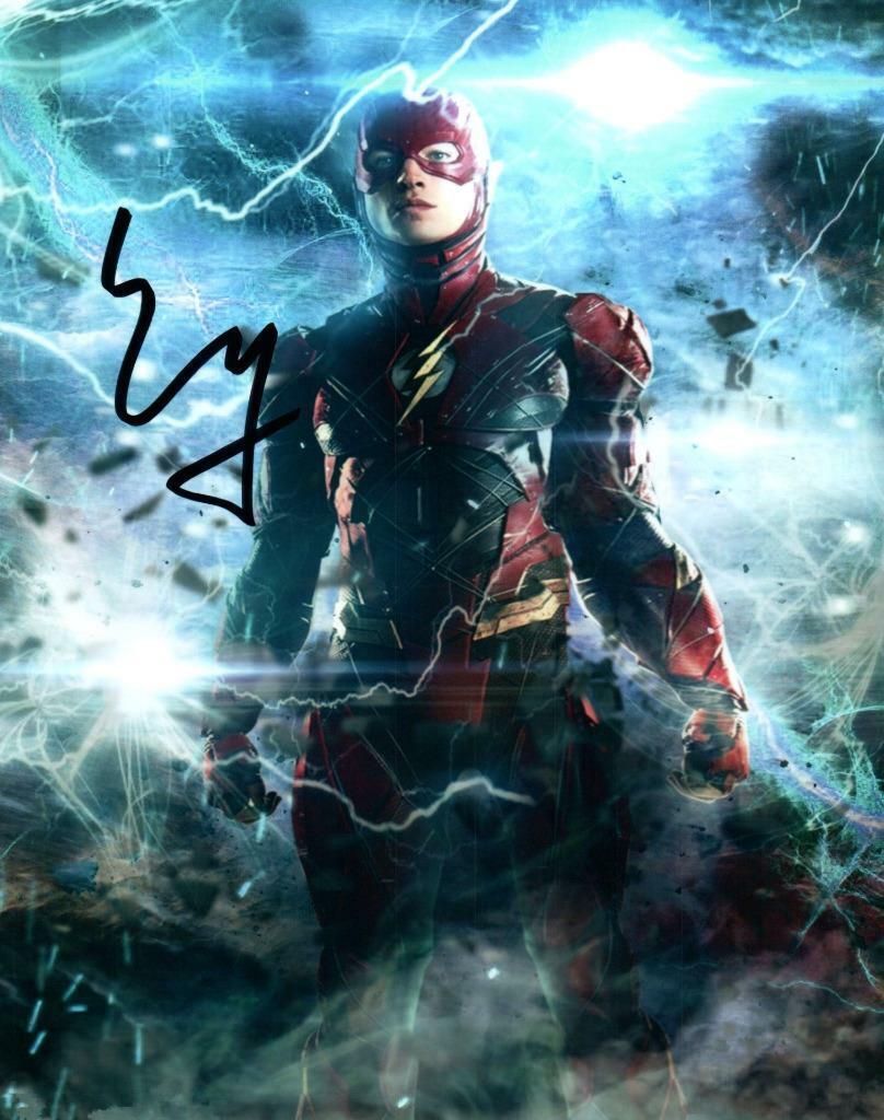 Ezra Miller signed 8x10 Photo Poster painting autographed Picture Pic and COA