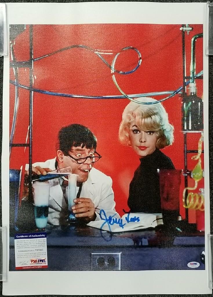 Jerry Lewis signed 16x20 Canvas Photo Poster painting The Nutty Professor Autograph~ PSA/DNA COA