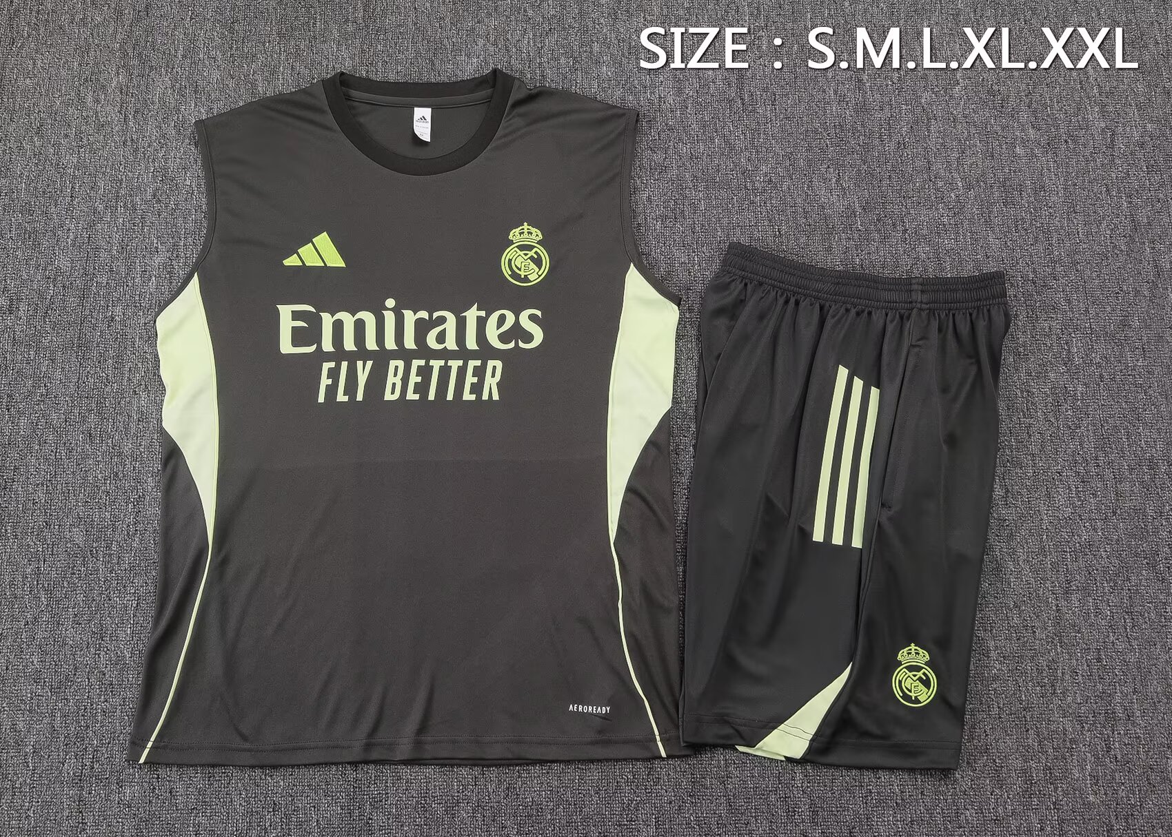 25/26 Real Madrid  Training Vest Kit Football