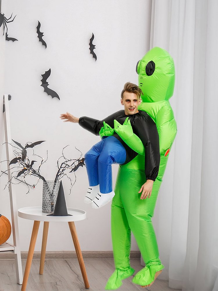Alien Inflatable Cosplay Costume Fancy Dress Suit Halloween Party Costumes