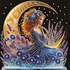Diamond Painting-DIY Crystal Rhinestone Moon Goddess