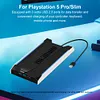 For PS 5 Slim/PS 5 Pro RGB Vertical Cooling Stand Base Console Host Bracket