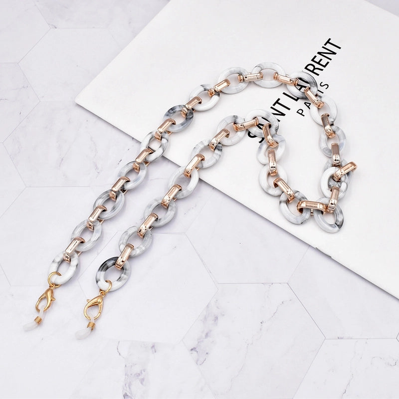 Retro Acrylic Anti-lost Glasses Chain Lanyard Jewelry