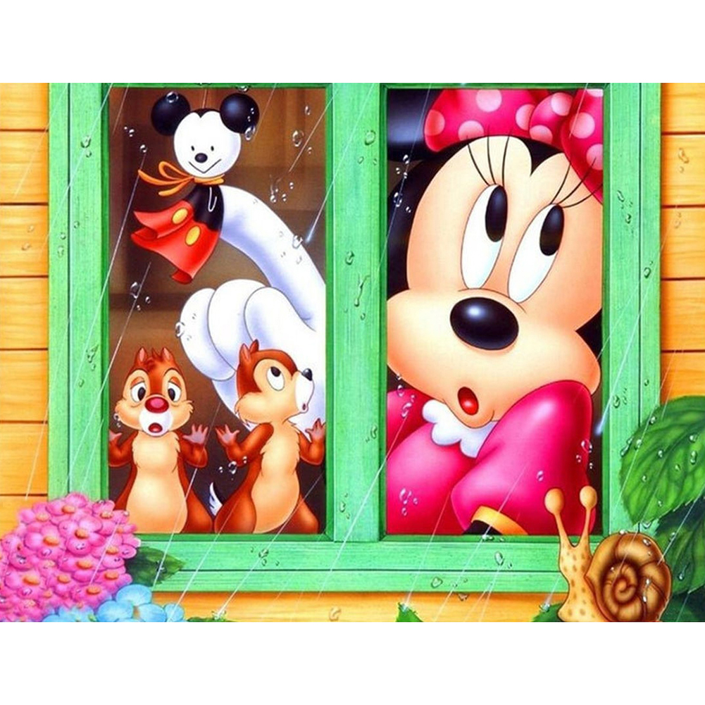 

Mouse-Round Drill Diamond Painting-40*30CM, 501 Original