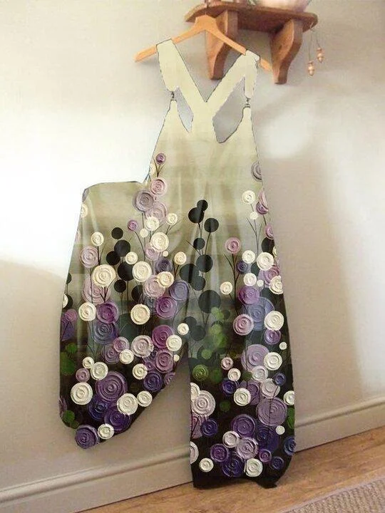 Casual floral Jumpsuit