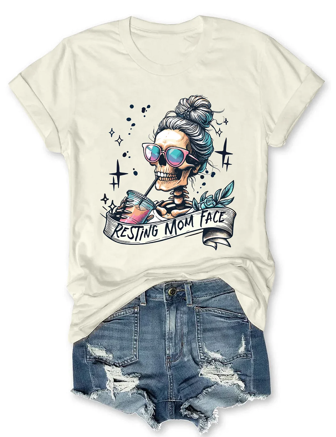 Resting Mom Face T-Shirt