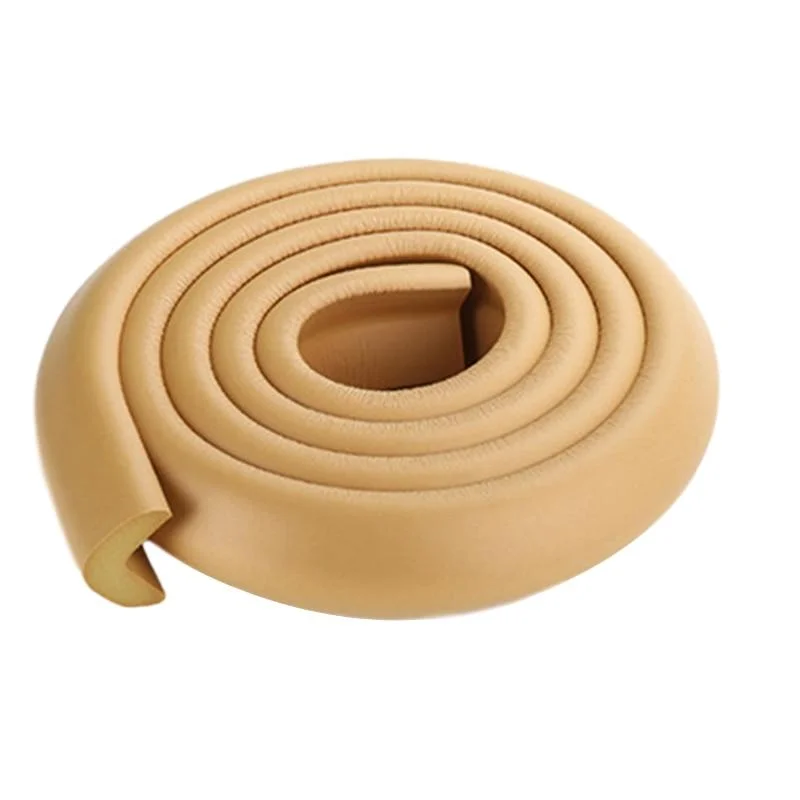 2M Soft Baby Safety Desk Table Edge Guard Strip Security L-Shaped Kids Protection Bumper Edge Angle Home Anti-collision Strip