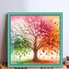 Four Seasons Tree-11CT Stamped Cross Stitch 45*45cm/17.72*17.72in