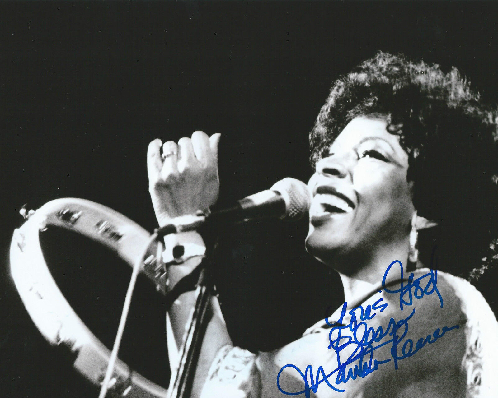 Martha Reeves *DANCING IN THE STREET* Signed 8x10 Photo Poster painting COA GFA EXACT PROOF!