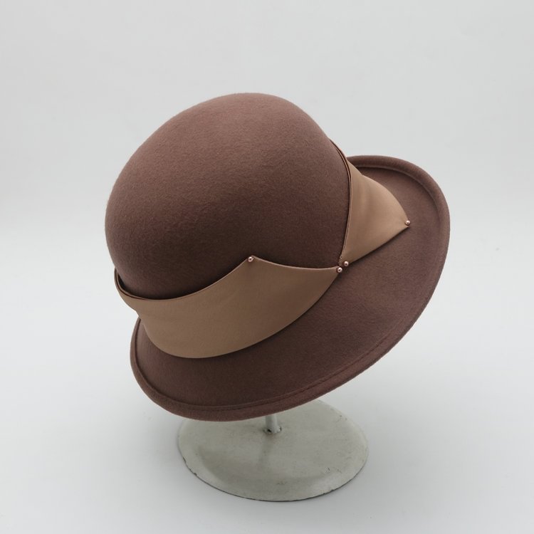 Vicky Woollen Bucket Hats - Khaki