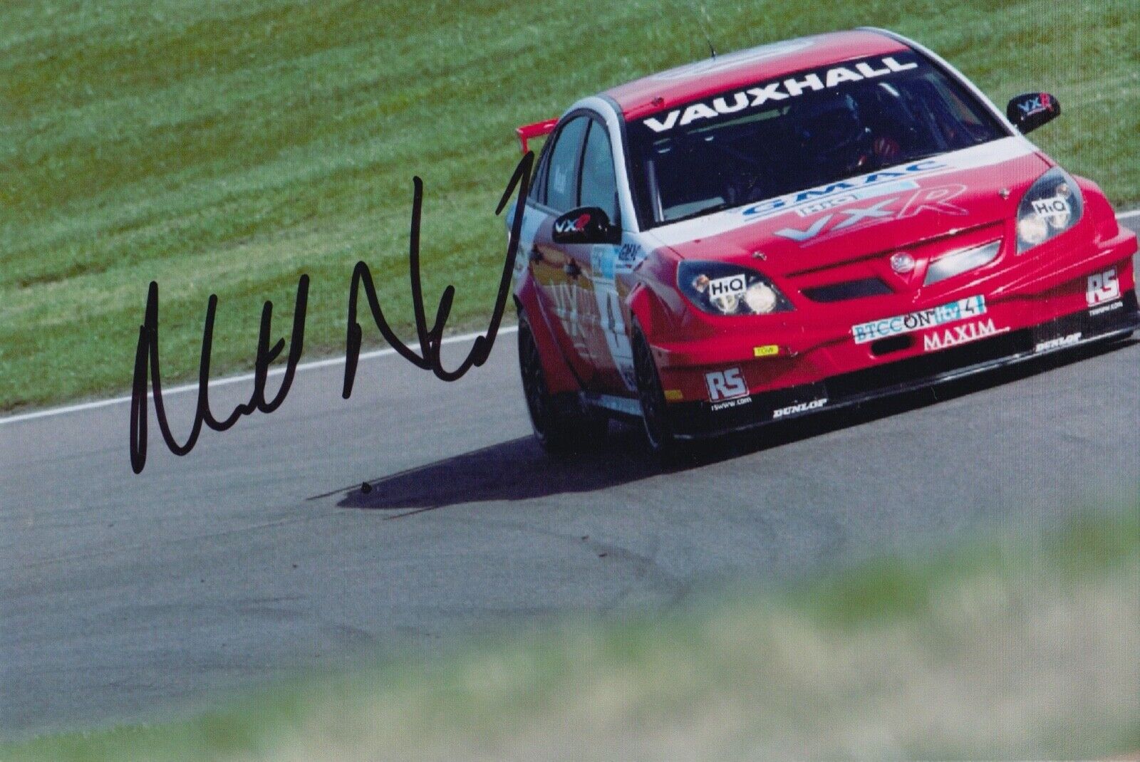 Matt Neal Hand Signed 6x4 Photo Poster painting - Touring Cars Autograph 1.